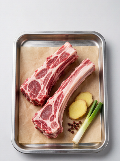 Lamb Spine Bones (Scorpion Cut) 1kg