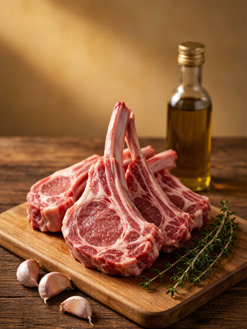 Tomahawk Lamb Chop Rack (12-Bone)